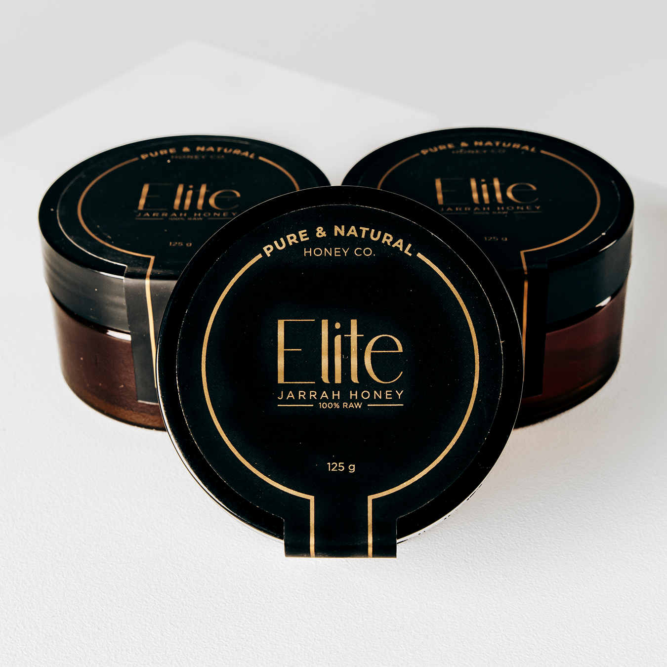 Elite Jarrah TA50+ 125g Premium Jars - Pure & Natural Honey Co