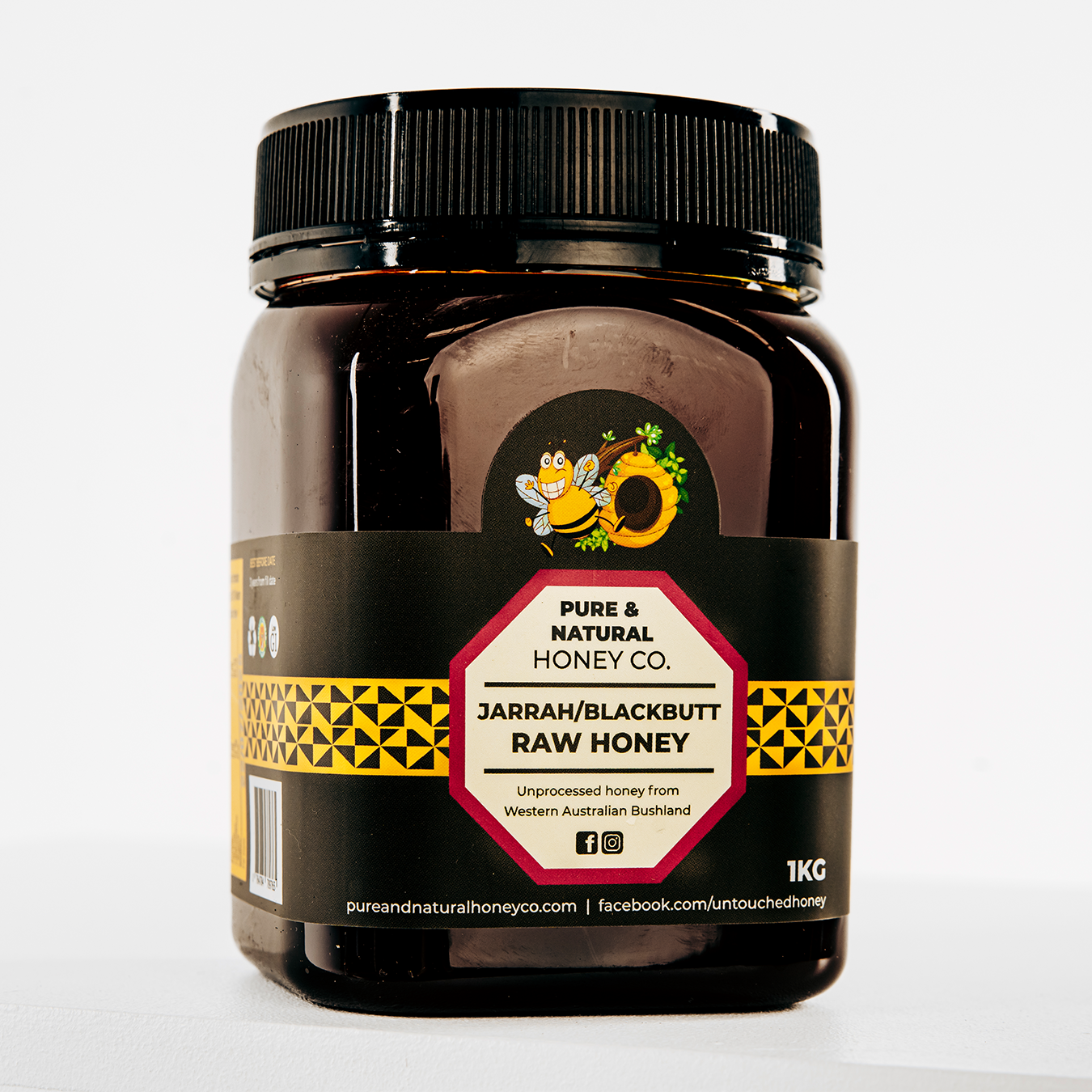 Raw Certified Jarrah / Blackbutt TA 35+ - Pure & Natural Honey Co