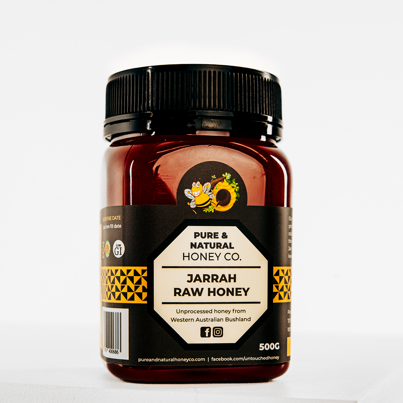 Raw Certified Jarrah TA 35+ - Pure & Natural Honey Co