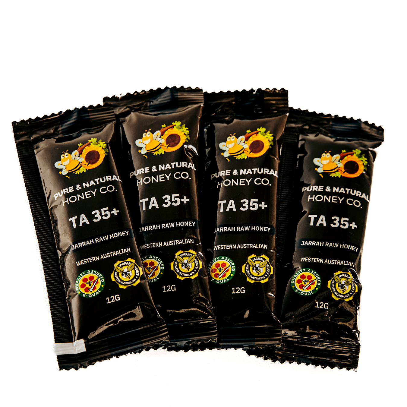 Raw Certified Jarrah Honey Sachet TA35+ – Pure & Natural Honey Co