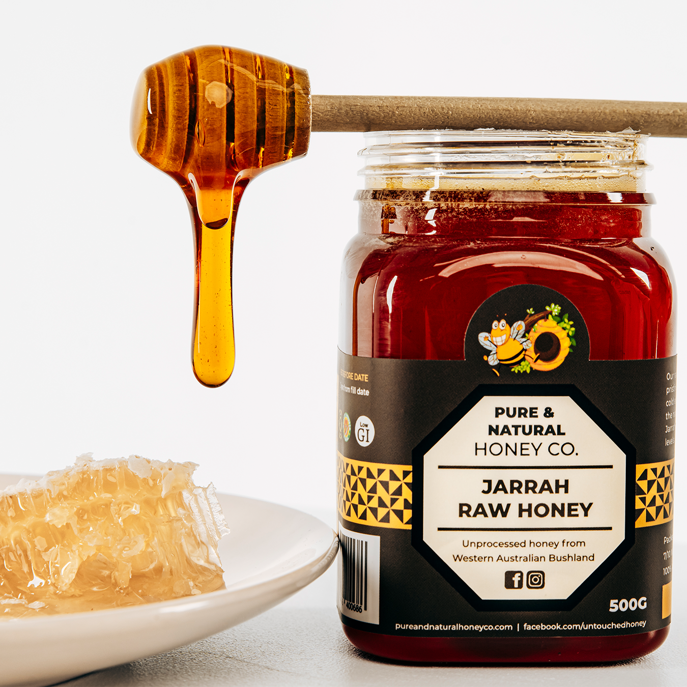 Raw Certified Jarrah TA 35+ - Pure & Natural Honey Co