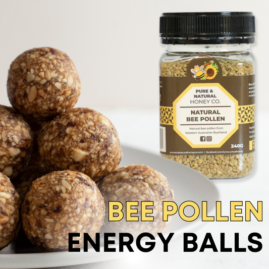 Energizing Bee Pollen Energy Balls