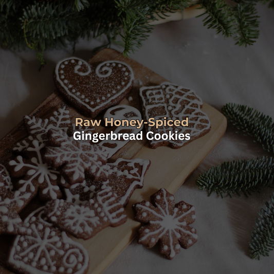 Raw Honey-Spiced Gingerbread Cookies