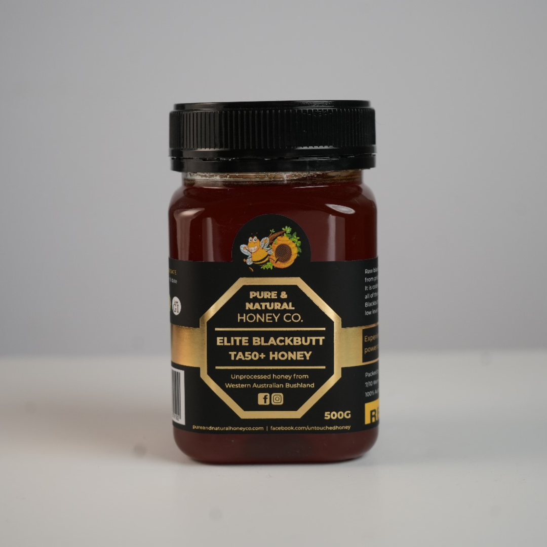 Elite Certified Blackbutt Honey TA50+