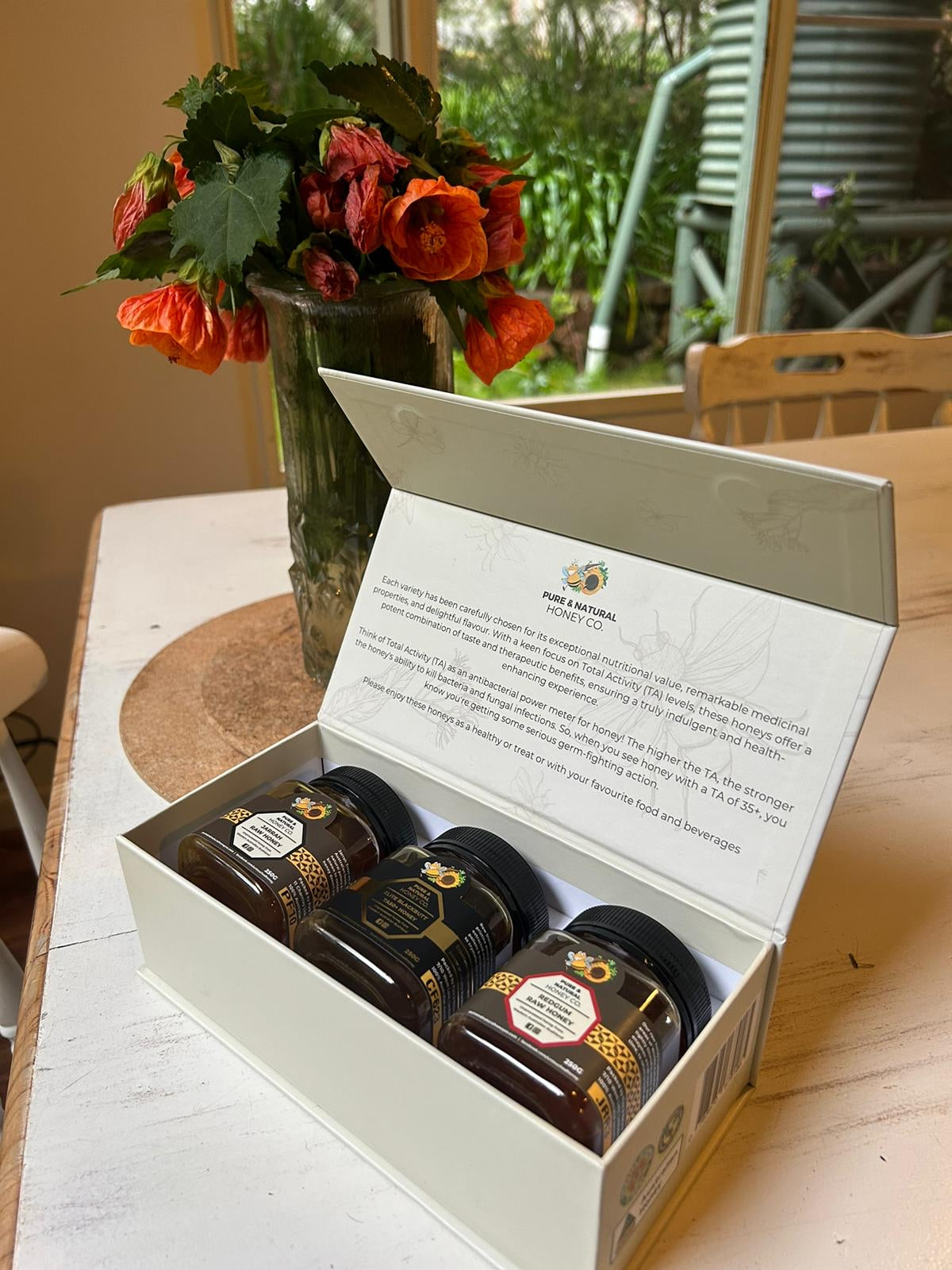 Active West Australian Raw Honey Gift Box - Pure & Natural Honey Co