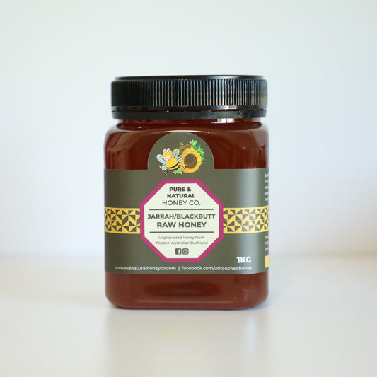 Raw Certified Jarrah / Blackbutt TA 35+ - Pure & Natural Honey Co