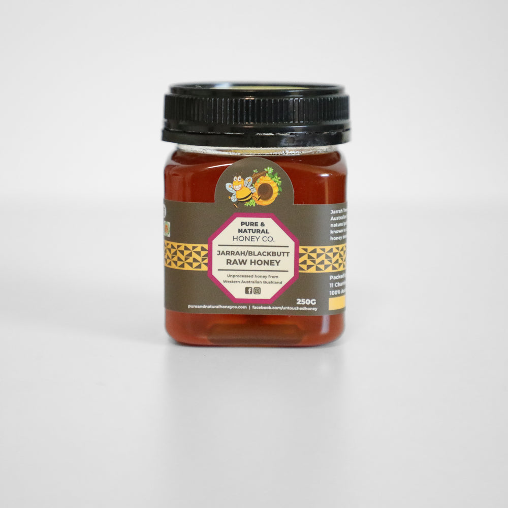 Raw Certified Jarrah / Blackbutt TA 35+ - Pure & Natural Honey Co