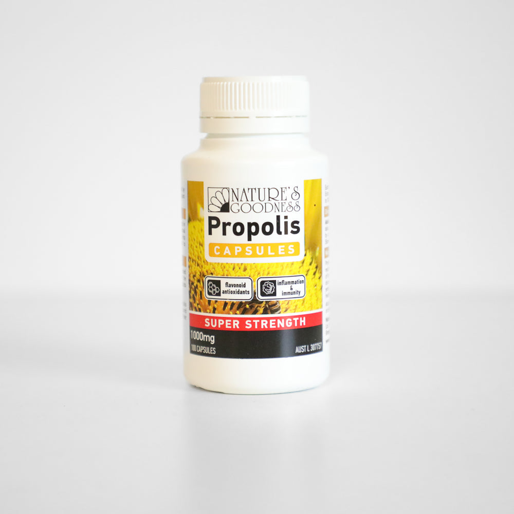 PROPOLIS SUPER STRENGTH 1000mg Propolis - Pure & Natural Honey Co