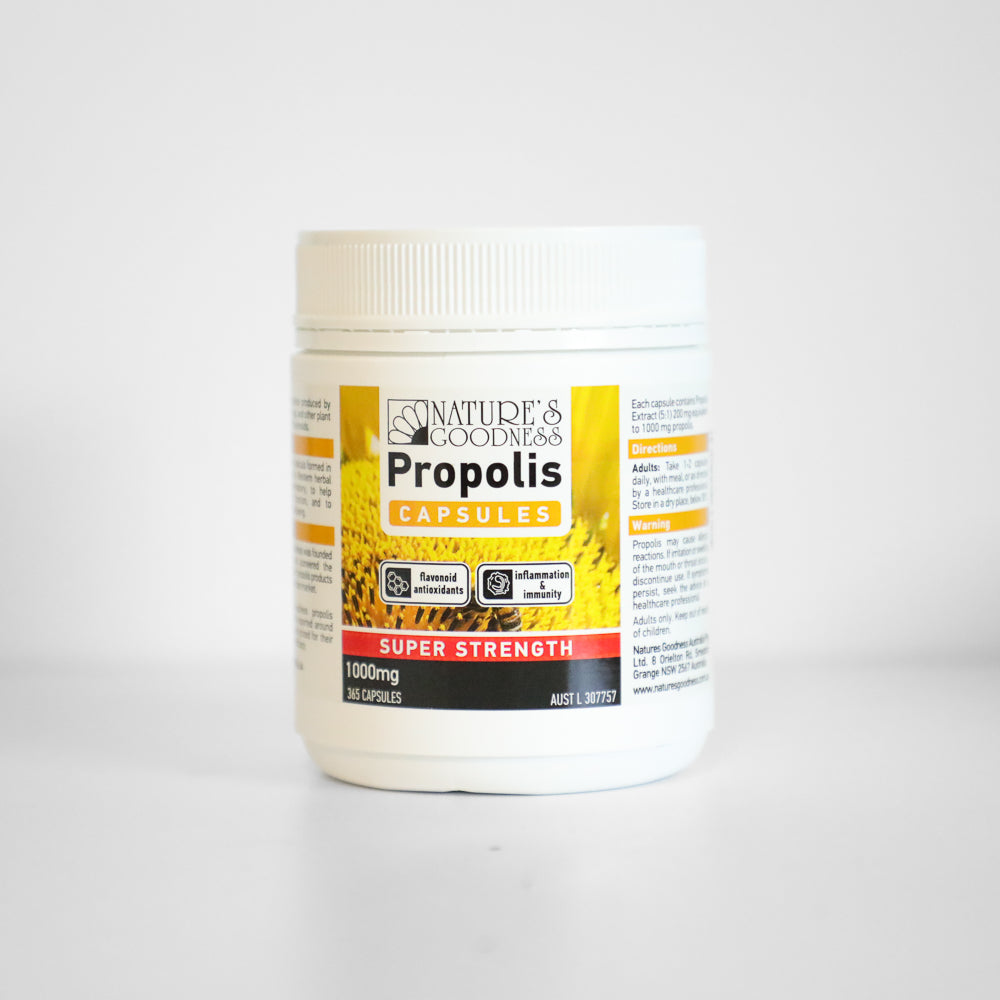 PROPOLIS SUPER STRENGTH 1000mg Propolis - Pure & Natural Honey Co