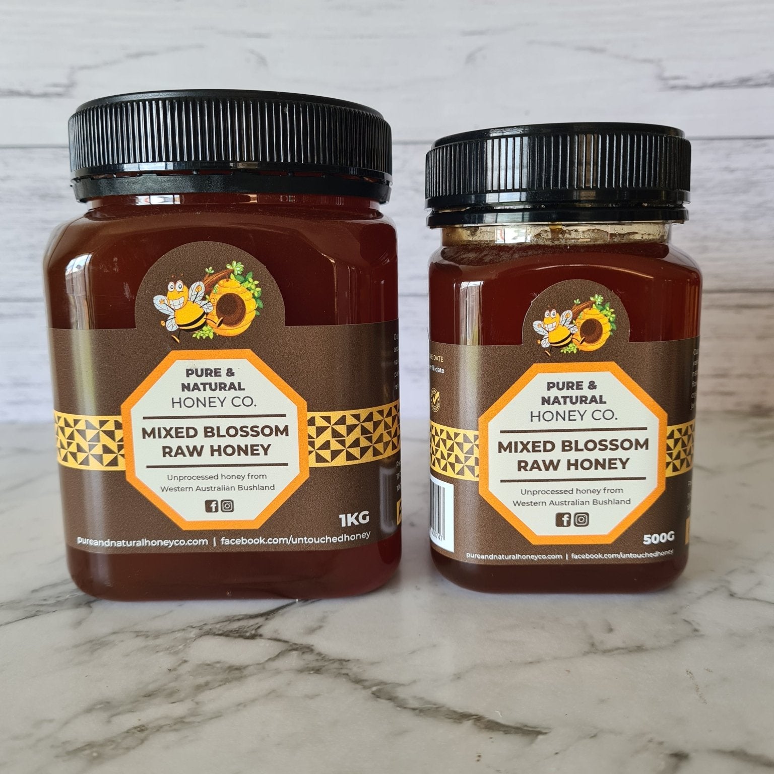 Raw Mixed Blossom Honey - Pure & Natural Honey Co